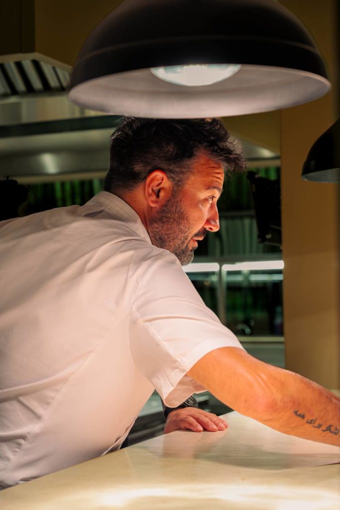 Pablo Montoro, cocinero en el restaurante de Manises Forja